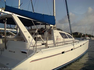 Used Sail Catamaran for Sale 2000 Leopard 4500 Boat Highlights